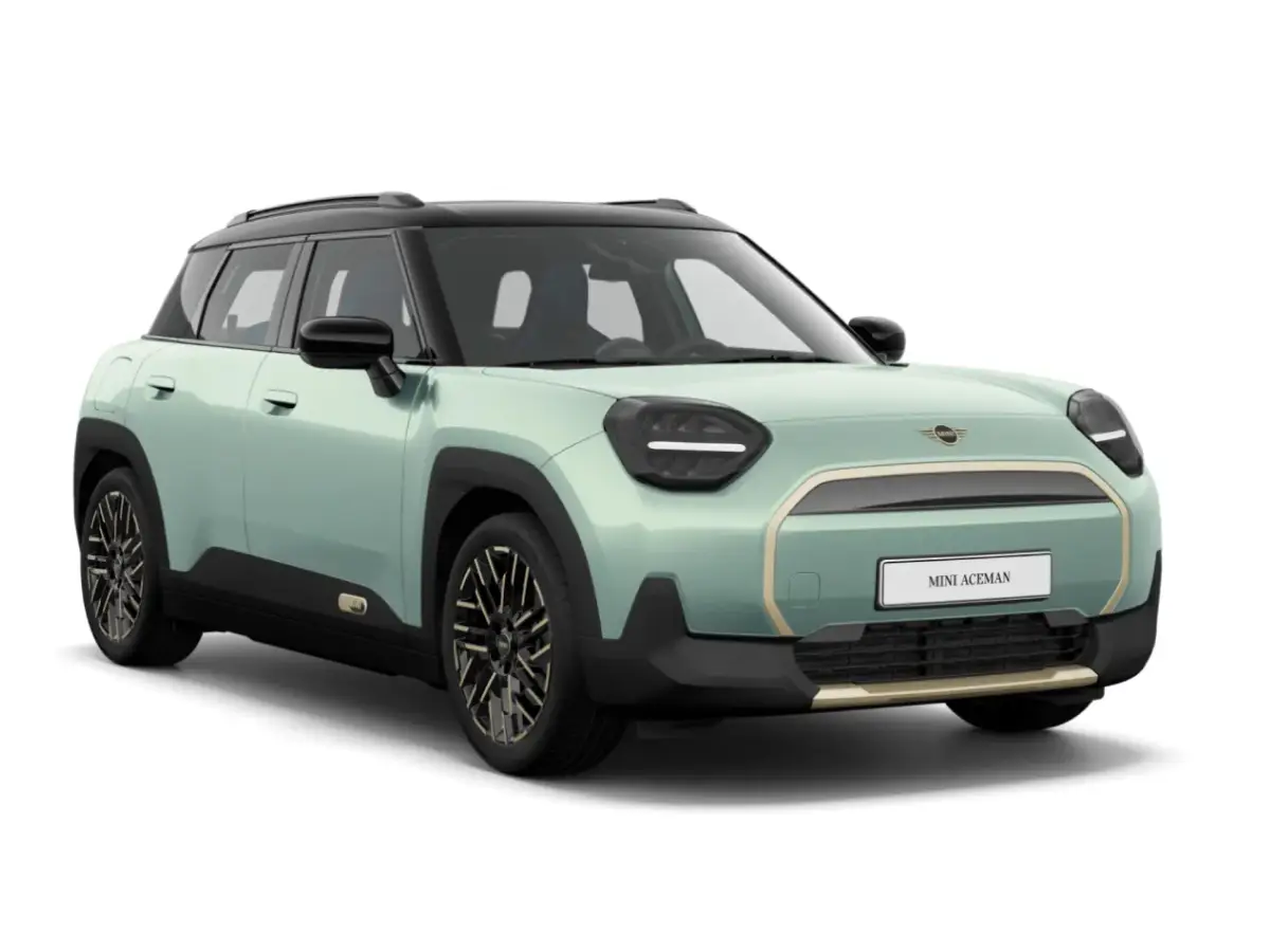 Mini Countryman E Ocean Wave Green